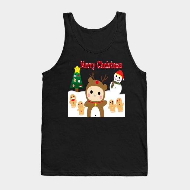 Merry Christmas Tank Top by SHINSHIN1991